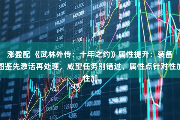 涨盈配 《武林外传：十年之约》属性提升：装备图鉴先激活再处理，威望任务别错过，属性点针对性加