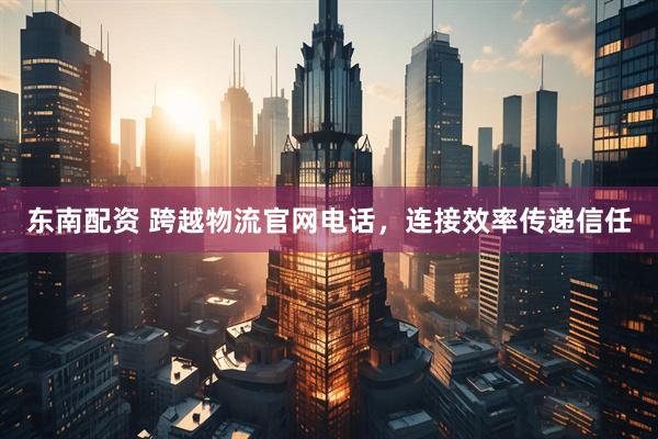 东南配资 跨越物流官网电话，连接效率传递信任